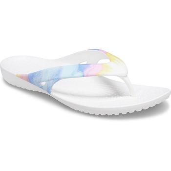 Crocs Kadee II Printed Biele - Damske Sandále